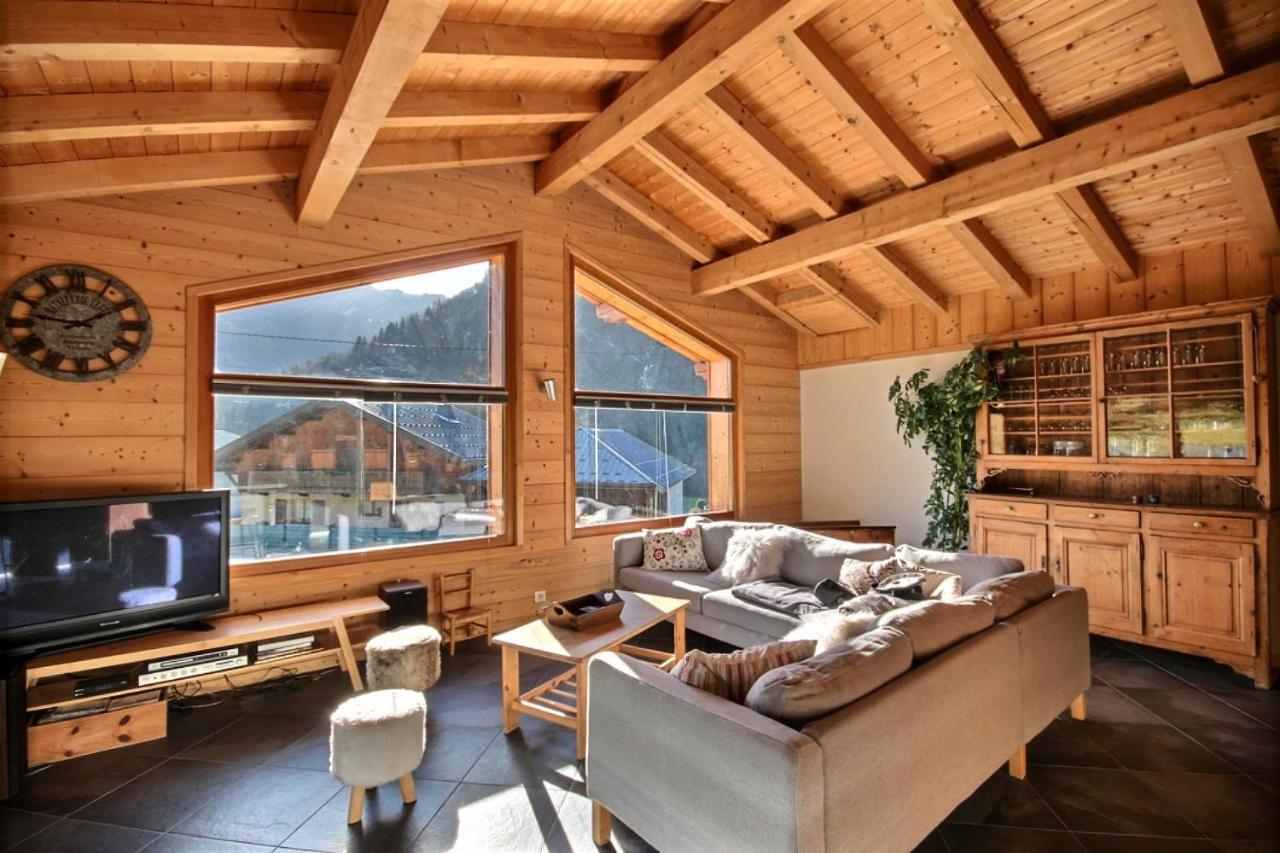Chalet Individuel -Sauna - Wifi- Saint Jean D'Aulps - 14 Personnes - Chalet Coffy Bagian luar foto