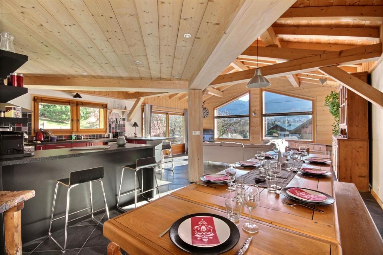 Chalet Individuel -Sauna - Wifi- Saint Jean D'Aulps - 14 Personnes - Chalet Coffy Bagian luar foto