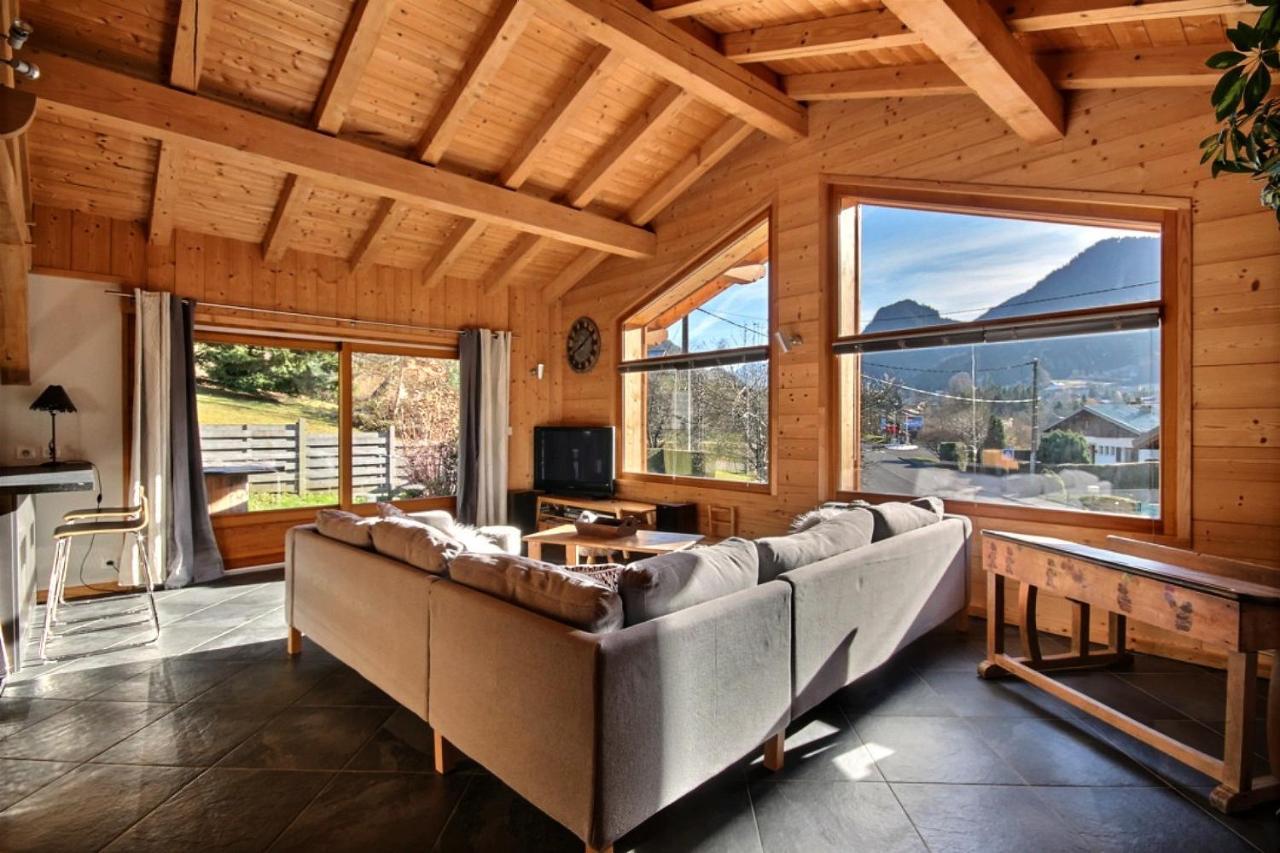 Chalet Individuel -Sauna - Wifi- Saint Jean D'Aulps - 14 Personnes - Chalet Coffy Bagian luar foto